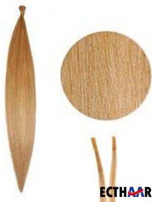 Blonde Straight Stick / I Tip Haarverlängerungen