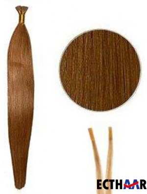Auburn Straight Stick / I Tip Haarverlängerungen