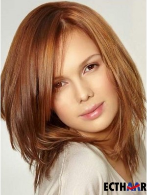 Echthaar Mono Top Perücken UK mit Lace Front Layered Cut
